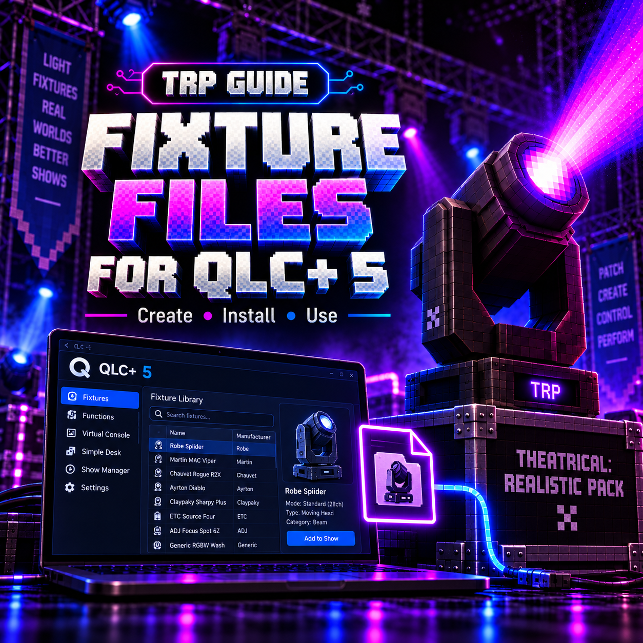 TRP Fixture Files for QLC+ 5